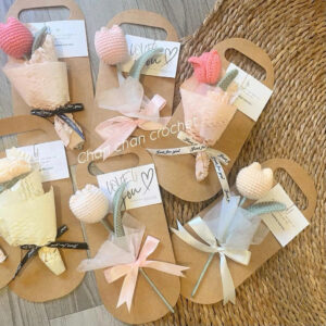 Hoa Tulip Len (Crochet) TL06